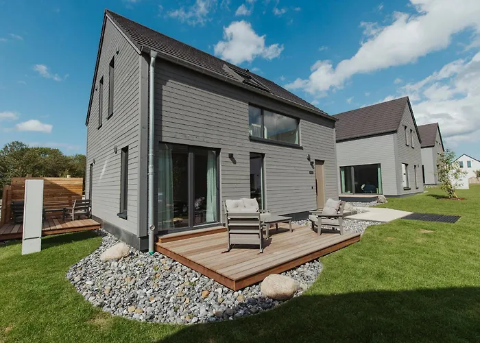 Neu Rügen Resørt Großzügige, Gemütliche Doppelhaushälfte Fenja Mit Terrasse Sagard